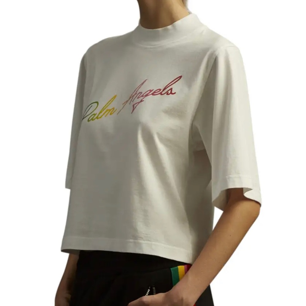 Palm Angels "Miami" logo tee.